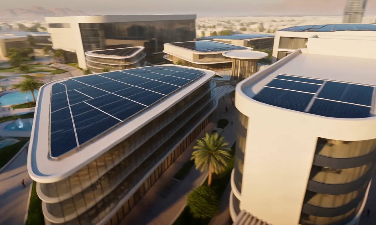 Rooftop solar on commercial buildings and schools